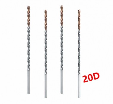 整体硬质合金深孔钻钻头-20D倍径